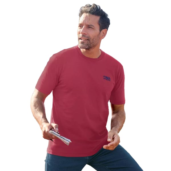 Atlas For Men Mens Cotton T-Shirt (Pack Of 4)