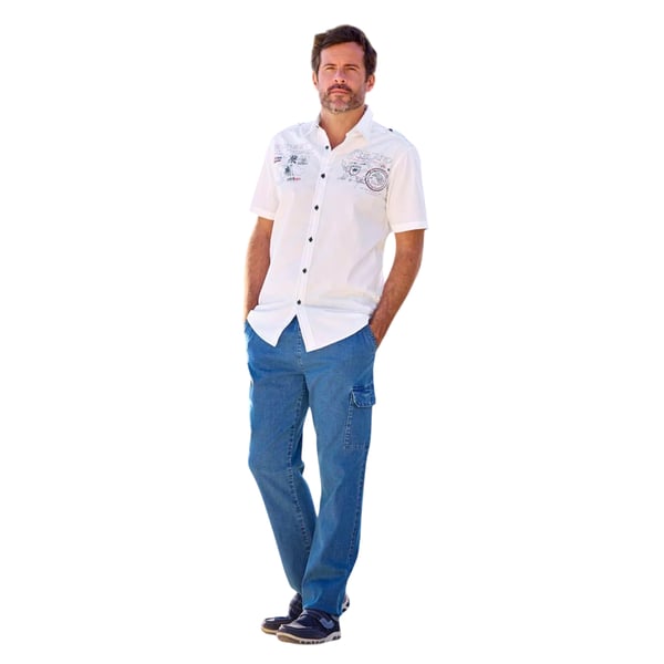 Atlas For Men Mens Tropical Pilot Shirt
