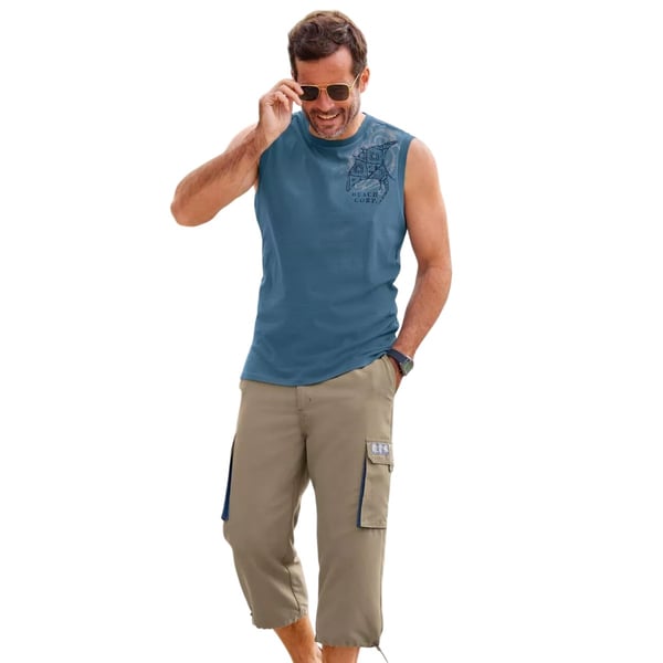 Atlas For Men Herr Microfiber Cargobyxor (2-pack)