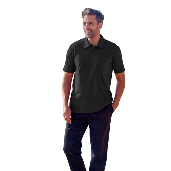 Atlas For Men Pikétröja i jersey för män (4-pack)