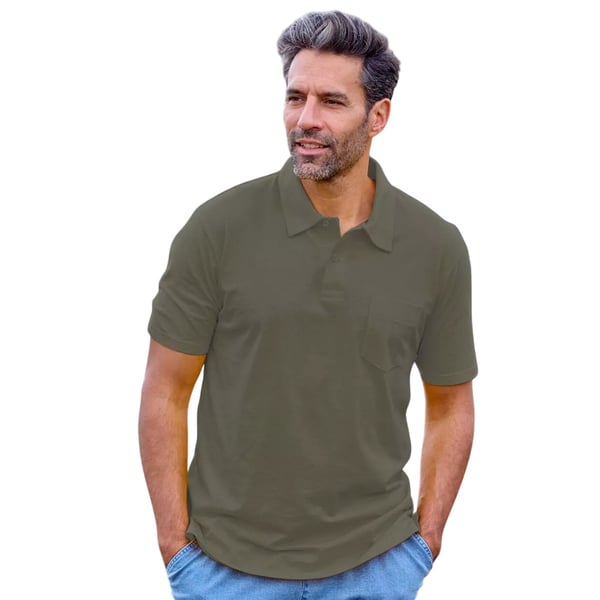 Atlas For Men Pikétröja i jersey för män (4-pack)