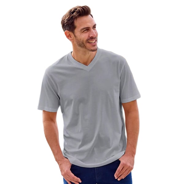 Atlas For Men Miesten V-kaula-aukko T-paita (4 kpl:n pakkaus)