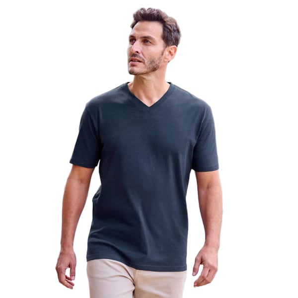 Atlas For Men Miesten V-kaula-aukko T-paita (4 kpl:n pakkaus)