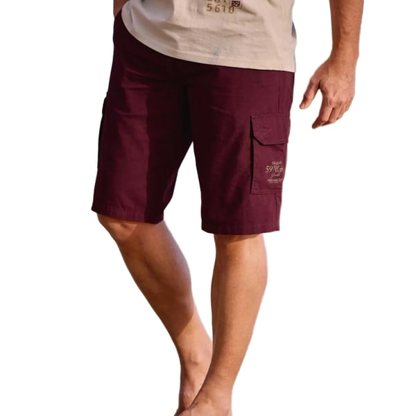 Atlas For Men Mens Microcanvas Cargo Shorts
