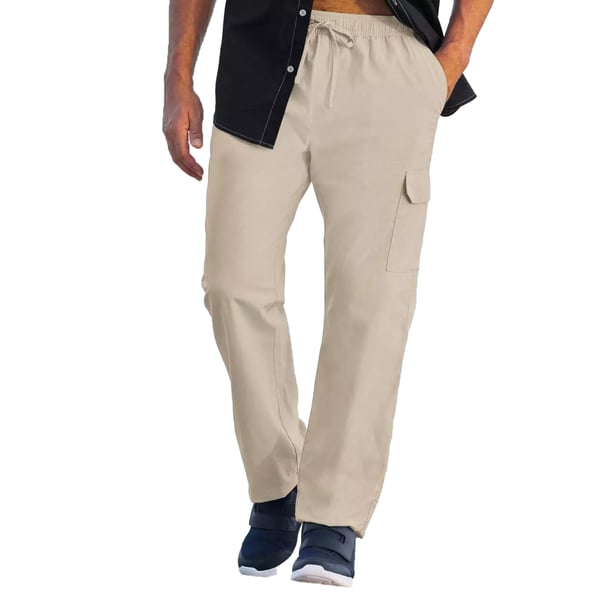 Atlas For Men Mens Casual Cargo Trousers (Pack of 2)
