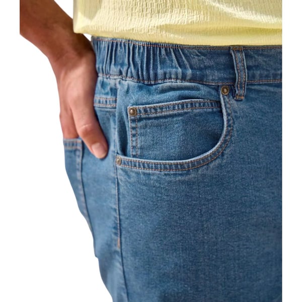 Atlas For Men Mens Denim Cargo Shorts