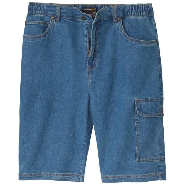 Atlas For Men Mens Denim Cargo Shorts Atlas For Men Mens Denim Cargo Shorts