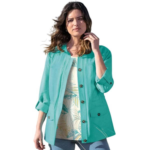 Atlas for Women Womens/Ladies Safari Jacket