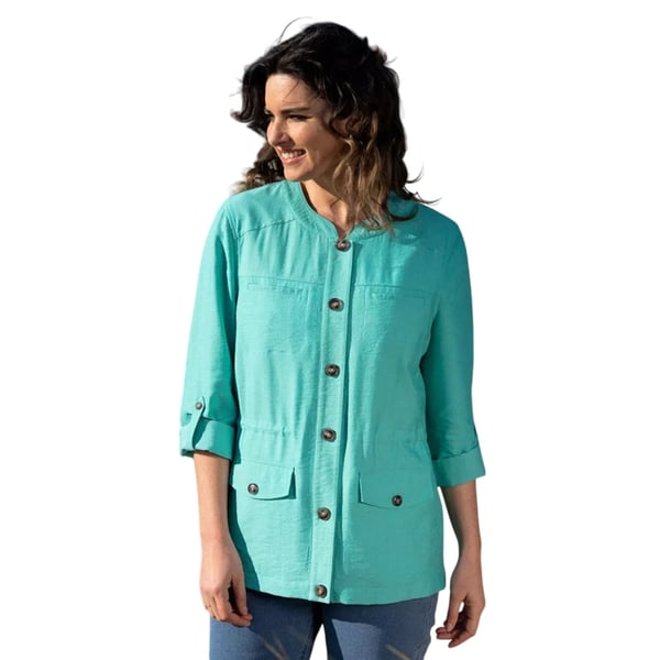Atlas for Women Womens/Ladies Safari Jacket
