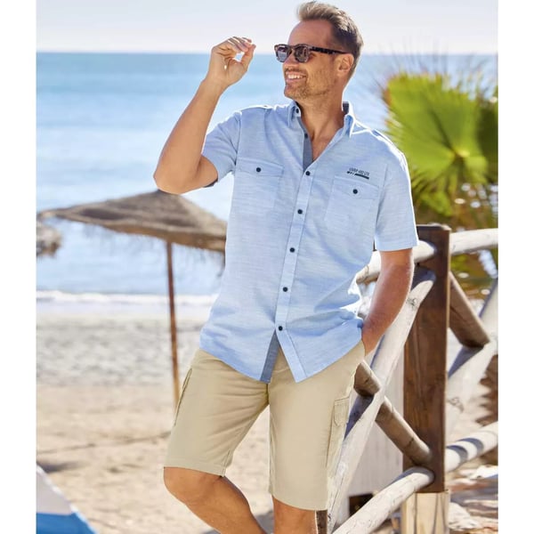 Atlas For Men Mens Lightweight Cargo Shorts