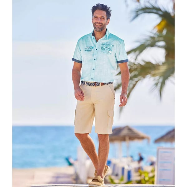 Atlas For Men Mens Lightweight Cargo Shorts