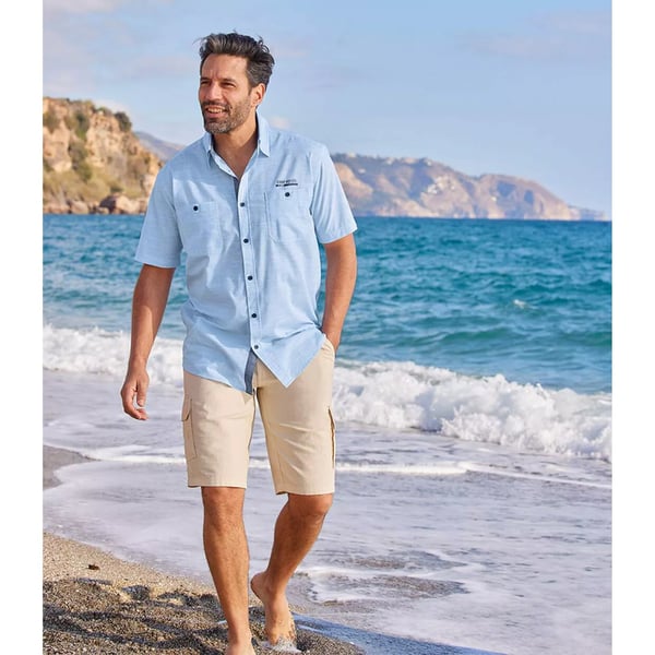 Atlas For Men Mens Lightweight Cargo Shorts