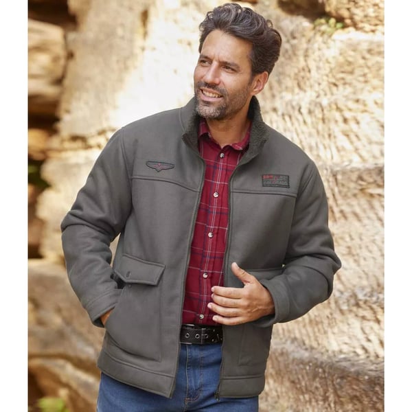 Atlas For Men Mens Sherpa Water Repellent Jacket