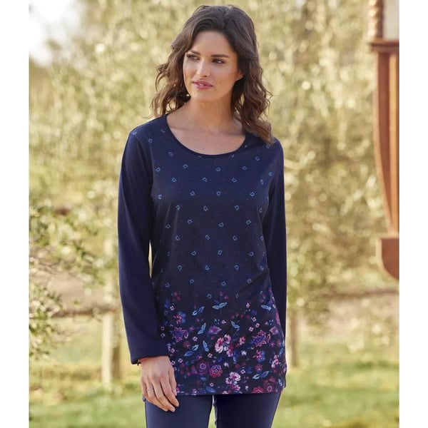 Atlas for Women Womens/Ladies Floral Top