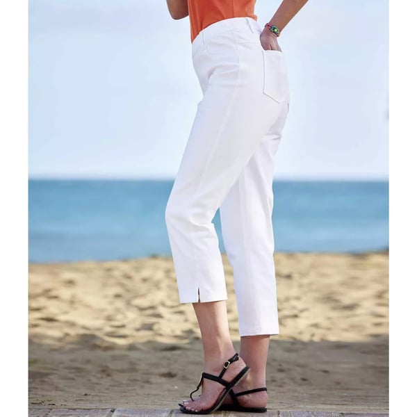 Atlas for Women Womens/Ladies Stretch Cropped Trousers