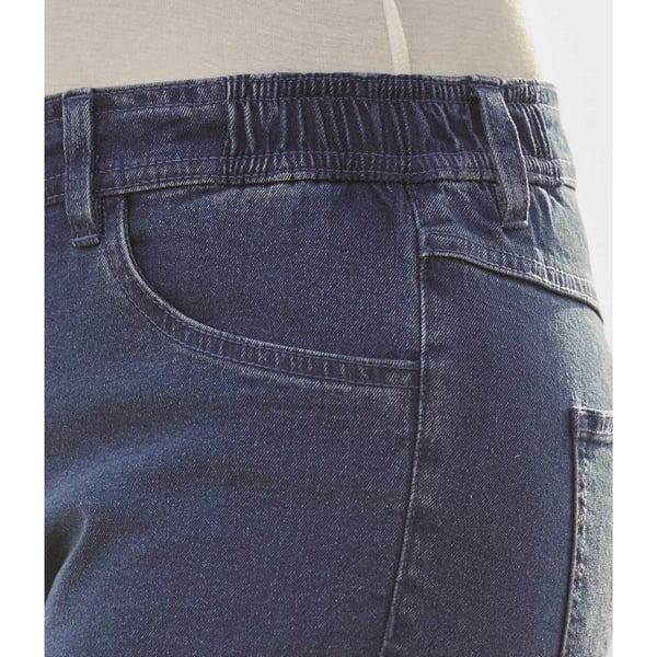 Atlas for Women Womens/Ladies Denim Stretch Cropped Trousers