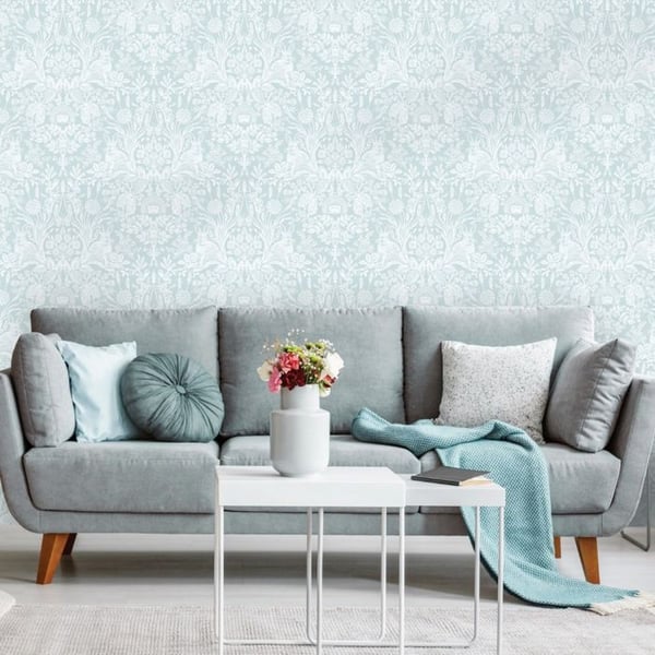World Of Wallpaper Harlen Woodland Damask Wallpaper