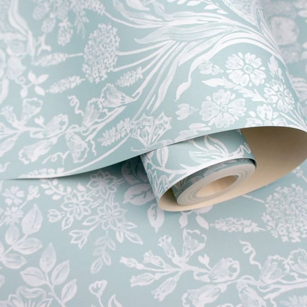 World Of Wallpaper Harlen Woodland Damask Wallpaper