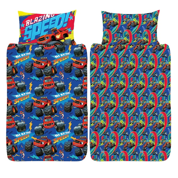 Blaze & The Monster Machines Blazing Duvet Cover Set Blaze & The Monster Machines Blazing Duvet Cover Set
