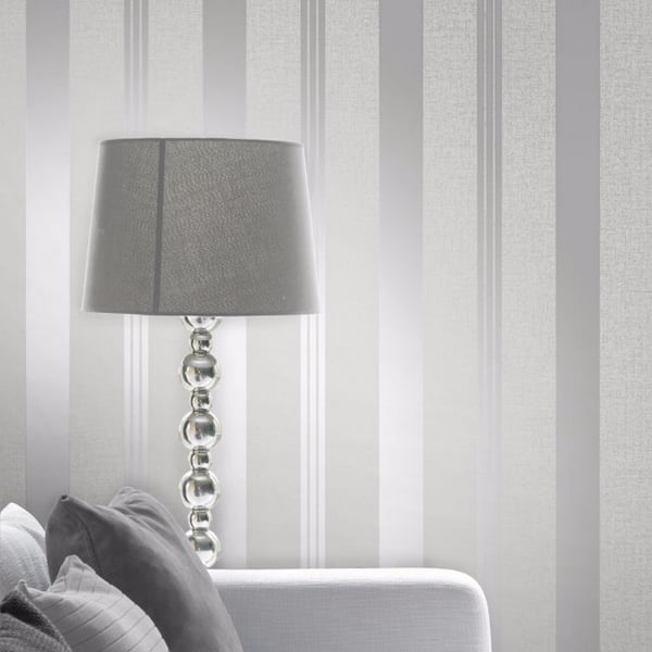 Fine Decor Quartz Randig Texturerad Tapet