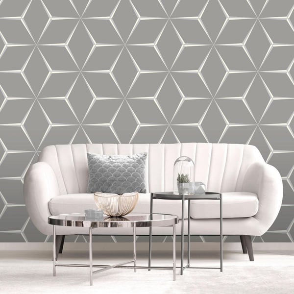 Belgravia Harper Geometrisk tapet
