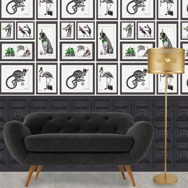 Holden Décor Mad Dogs Animals Wallpaper