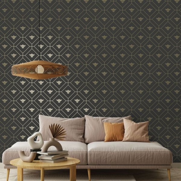 Holden Décor Bee Wallpaper