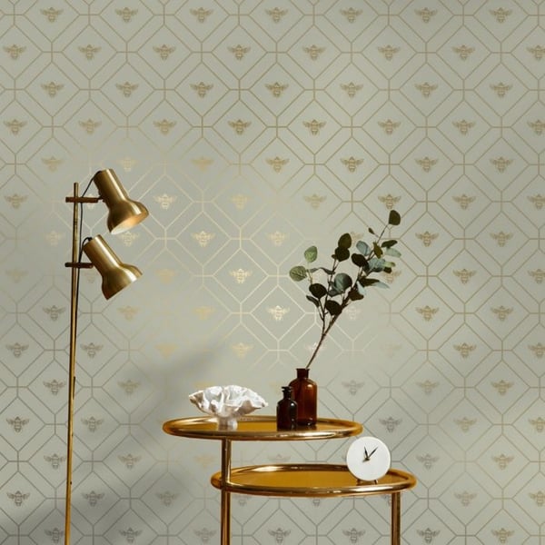 Holden Décor Bee Wallpaper