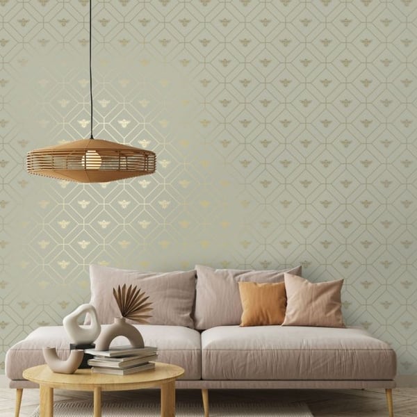 Holden Décor Bee Wallpaper