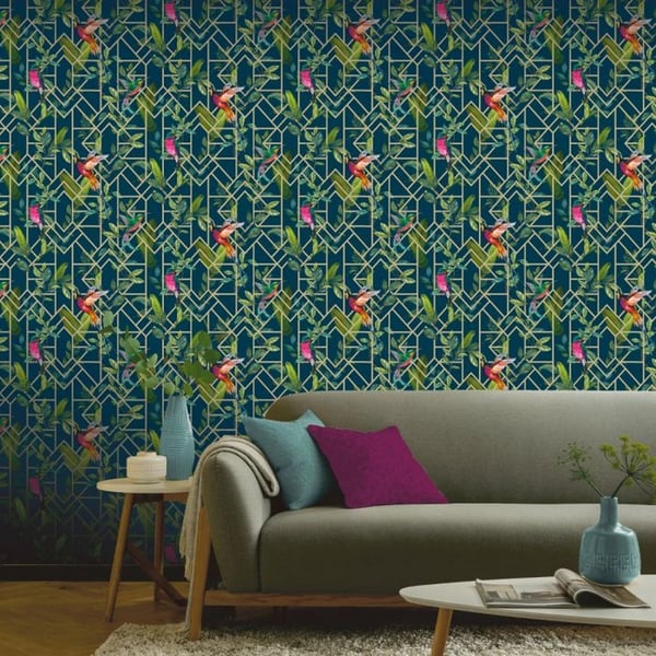 Arthouse Deco Tropical Tapet