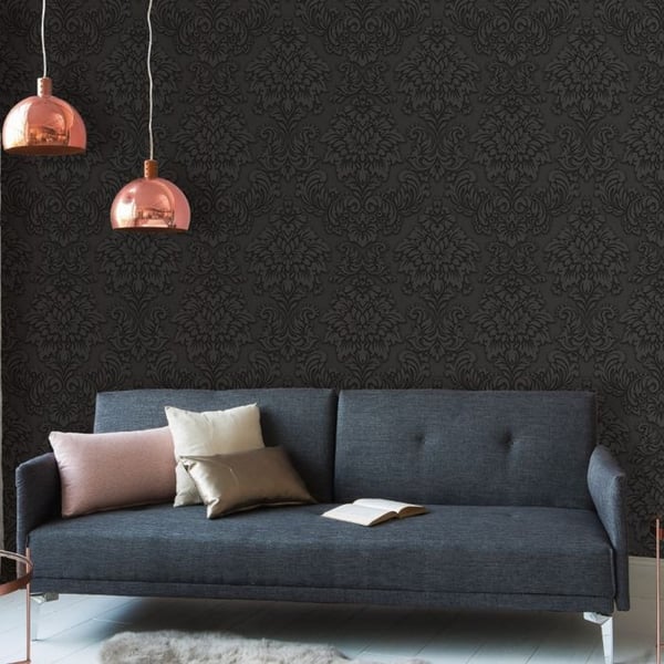 AS Creation Lizzy London Baroque tekstureret tapet