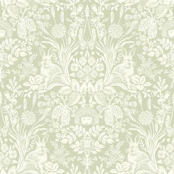 Holden Décor Harlen Woodland Damask Wallpaper