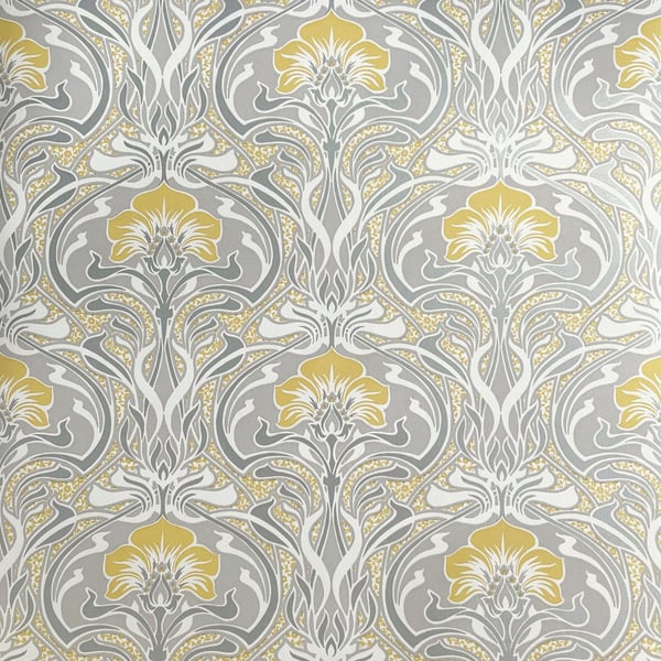 Crown Archives Flora Nouveau -tapetti