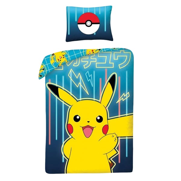 Pokemon Cotton Duvet Cover Set