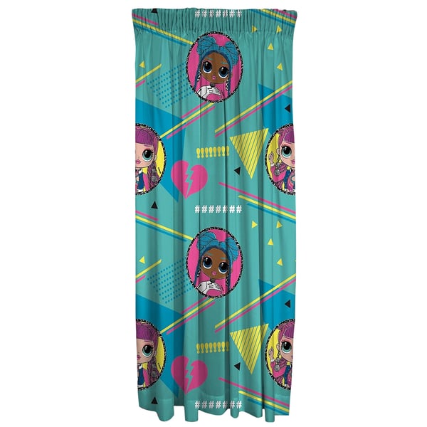 LOL Surprise OMG Beat Pencil Pleat Curtains (Pack of 2)