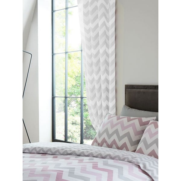 Bedding & Beyond Metro Chevron veckbandslängder (2-pack)