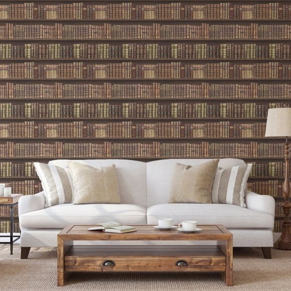 Direct Wallpapers Bokhylla Antik Tapet