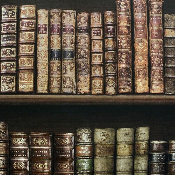 Direct Wallpapers Bookcase Antique Wallpaper
