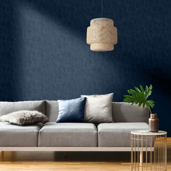 Muriva Linen Textured Wallpaper