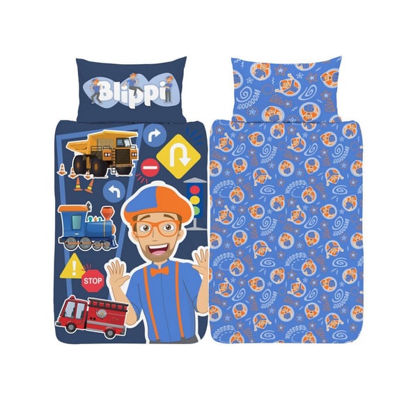 Blippi Wooooo! Pussilakanasetti