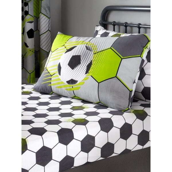 Football Stamp Fitted Sheet