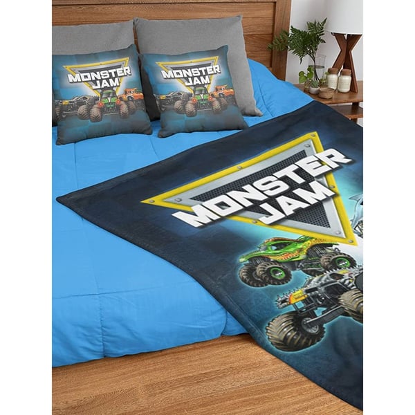 Monster Jam Fleece-kuorma-autopeitto