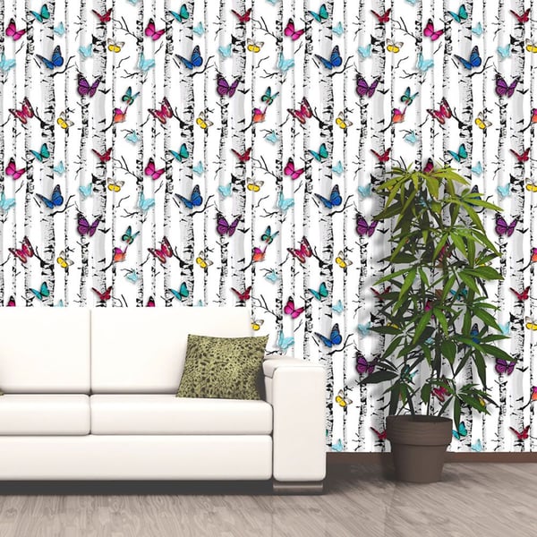 Muriva Emperor´s Garden Butterfly Wallpaper