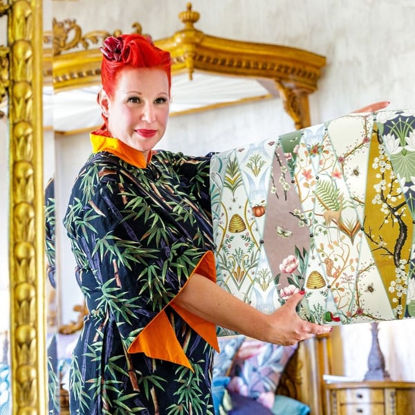 The Chateau By Angel Strawbridge Nouveau Museum Wallpaper