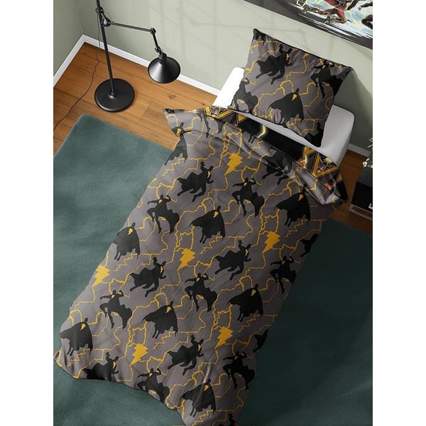 Black Adam Duvet Cover Set