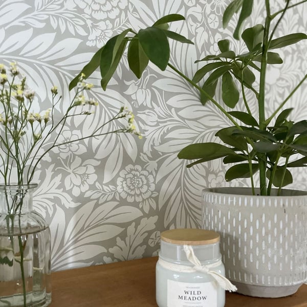 Belgravia Florence Leaf Wallpaper