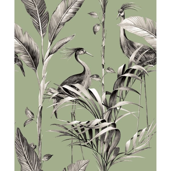World Of Wallpaper Azzurra Leaf Wallpaper