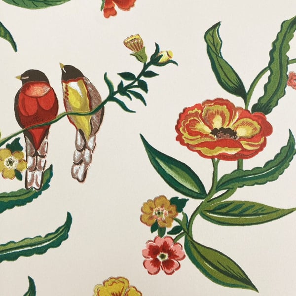 Cath Kidston Fåglar Tapet