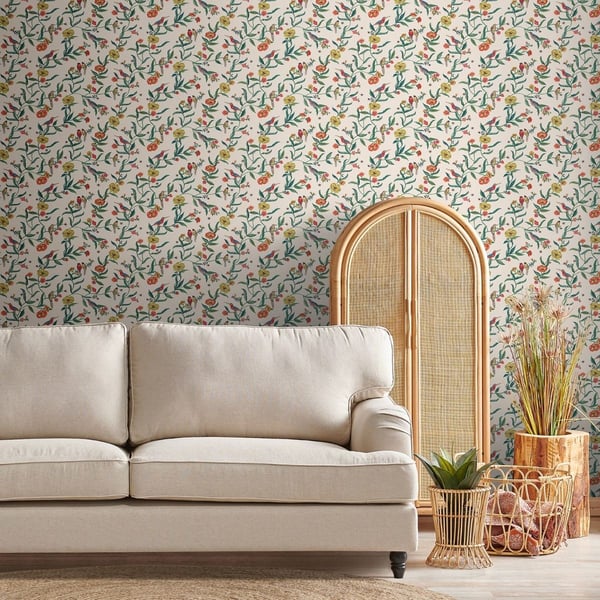 Cath Kidston Fåglar Tapet