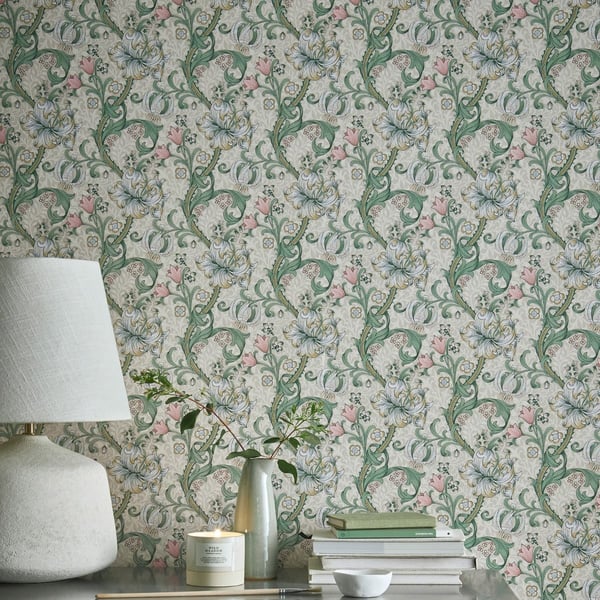 Clarke & Clarke William Morris Collection Lily -tapetti